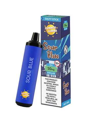 Salty Stick Sour Blue Disposable Vape | Vaporworld NZ