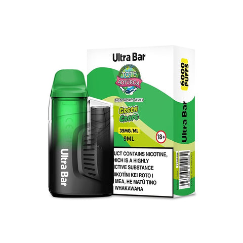 Ultra Bar Green Grape Disposable Vape | Shosha Vape NZ